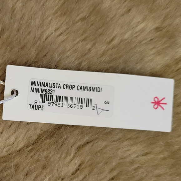 NEW tags Cosabella x Minimalista Cropped Cami and Skirt 2 piece Set - Picture 7 of 14